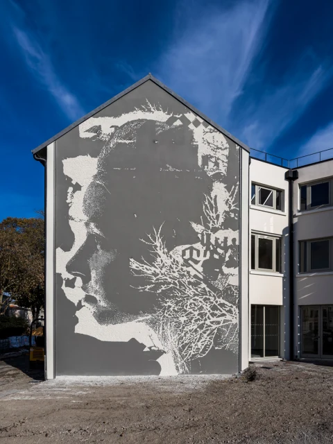 Scratching the Surface — Port Boinot — Walls work, 2024, Niort, France