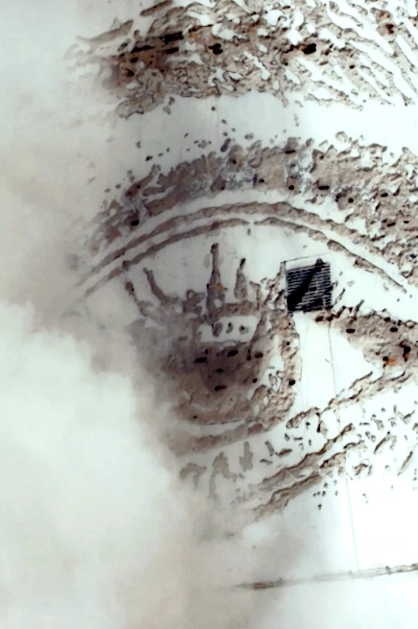 Discrepancy — Explosive Etching — Explosives work, 2015, Lisbon, Portugal