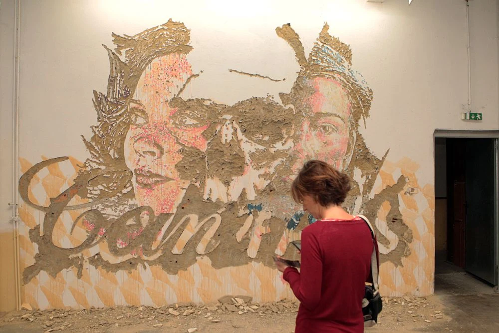 Teenage Kicks festival — Walls work, 2013, Rennes, France