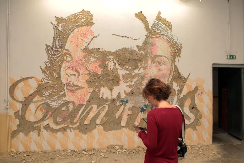 Teenage Kicks festival — Walls work, 2013, Rennes, France