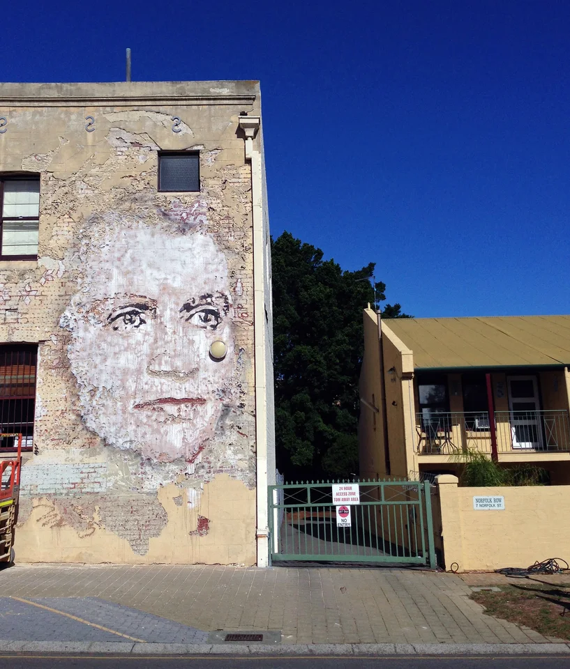 Fremantle Port — Walls work, 2013, Fremantle, Australia