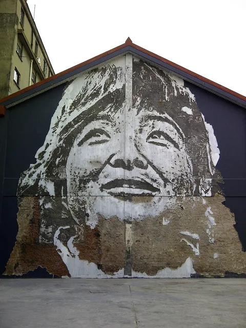 188 Linqing Road — Walls work, 2012, Shanghai, China