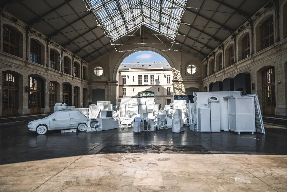 Fragments Urbains (installation) — Other Media work, 2018, Paris, France