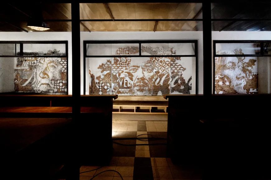 Passage 46, Theater Freiburg — Walls work, 2014, Freiburg im Breisgau, Germany