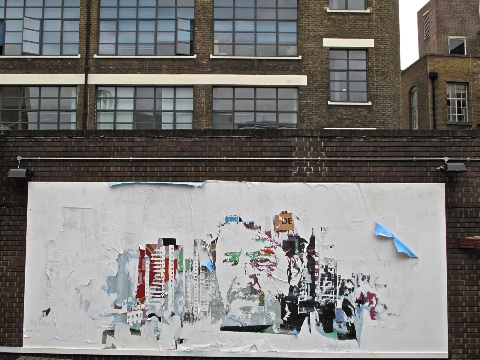Untitled (East London Billboard) — Billboards work, London, United Kingdom
