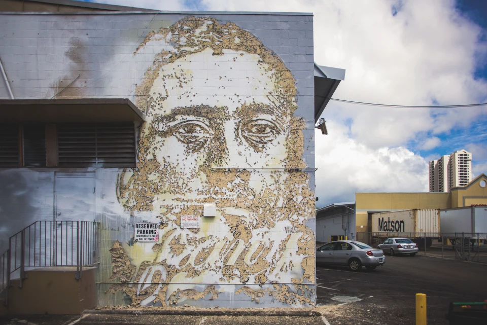 Scratching the Surface, Honolulu (Pow! Wow! Hawaii) — Walls work, 2014, Honolulu, United States