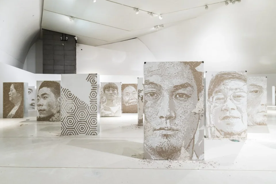 Imprint — Walls work, 2017, Beijing, China