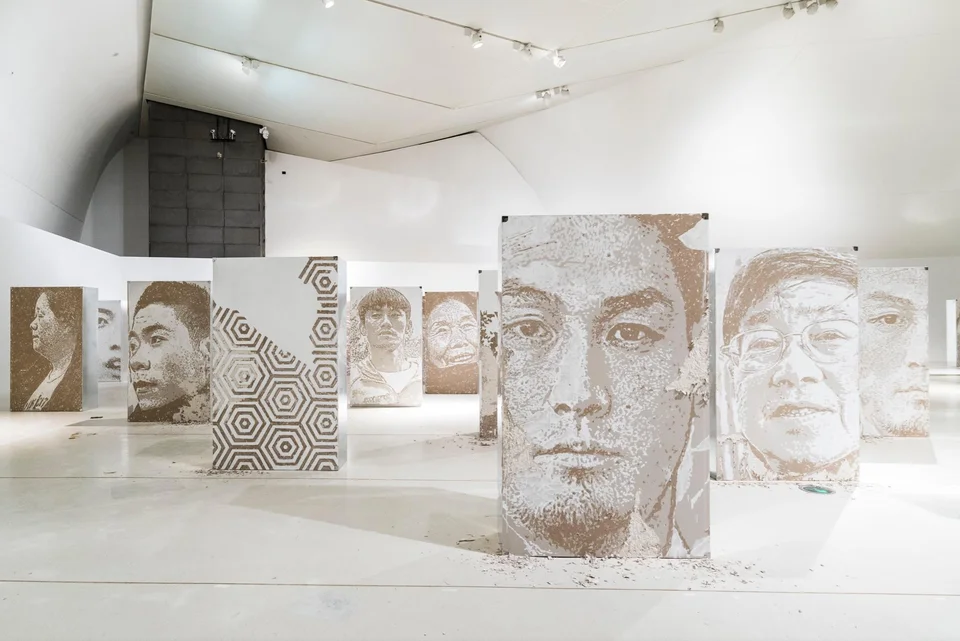 Residue Series — Walls work, 2017, Beijing, China