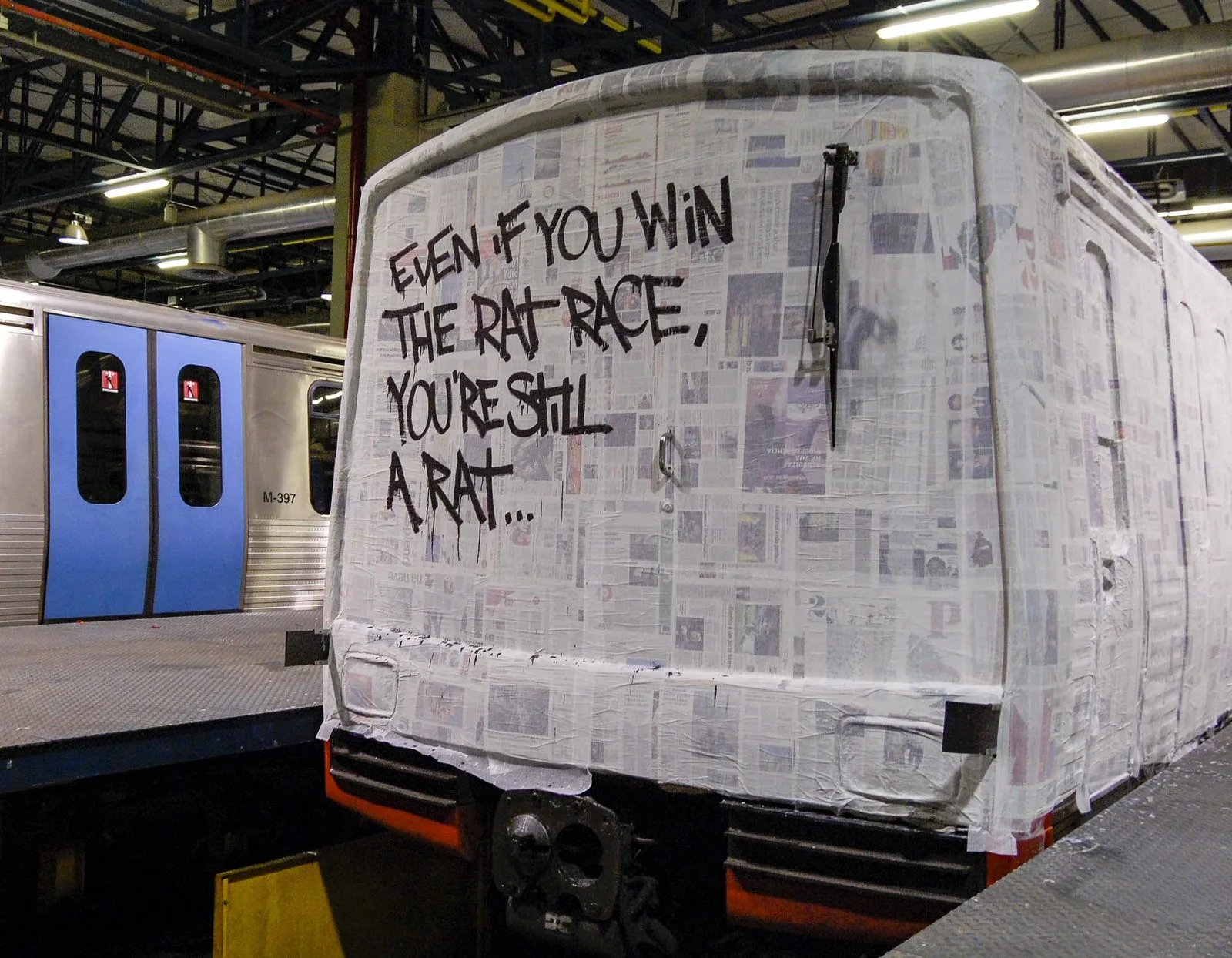 Even if You Win the Rat Race, You’re Still a Rat — Other Media work, 2008, Lisbon, Portugal