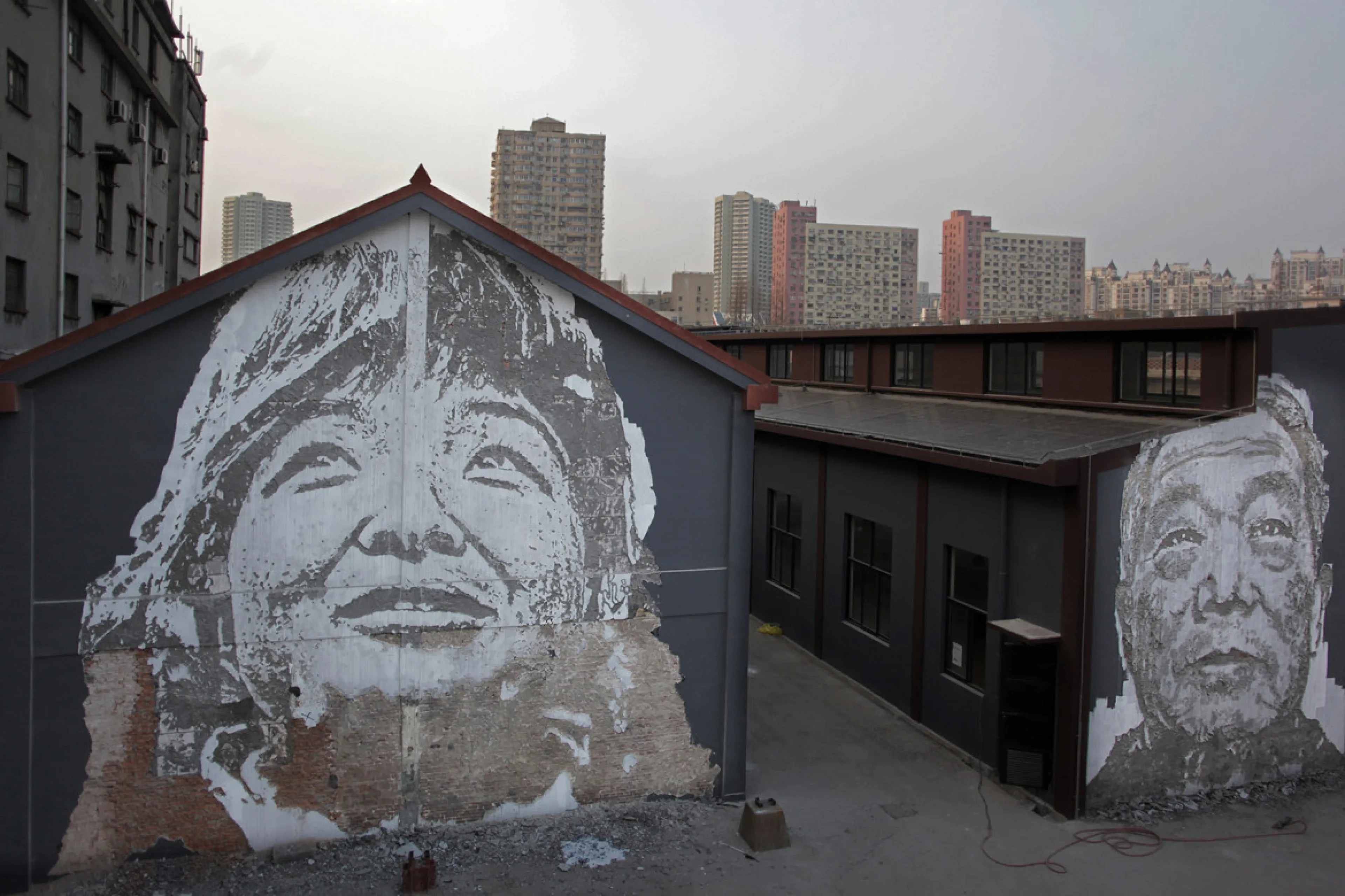 Untitled (Shanghai, 2012) — Walls work, 2012, Shanghai, China