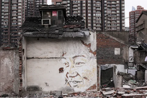 Visceral — Walls work, 2012, Shanghai, China