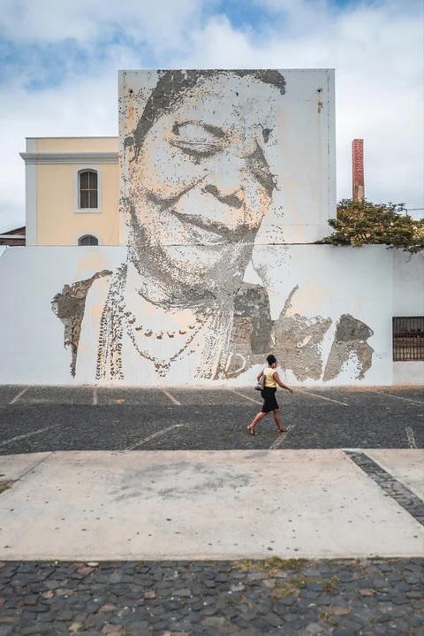 Praia, Santiago Island, Cape Verde — Walls work, 2019, Praia, Cape Verde