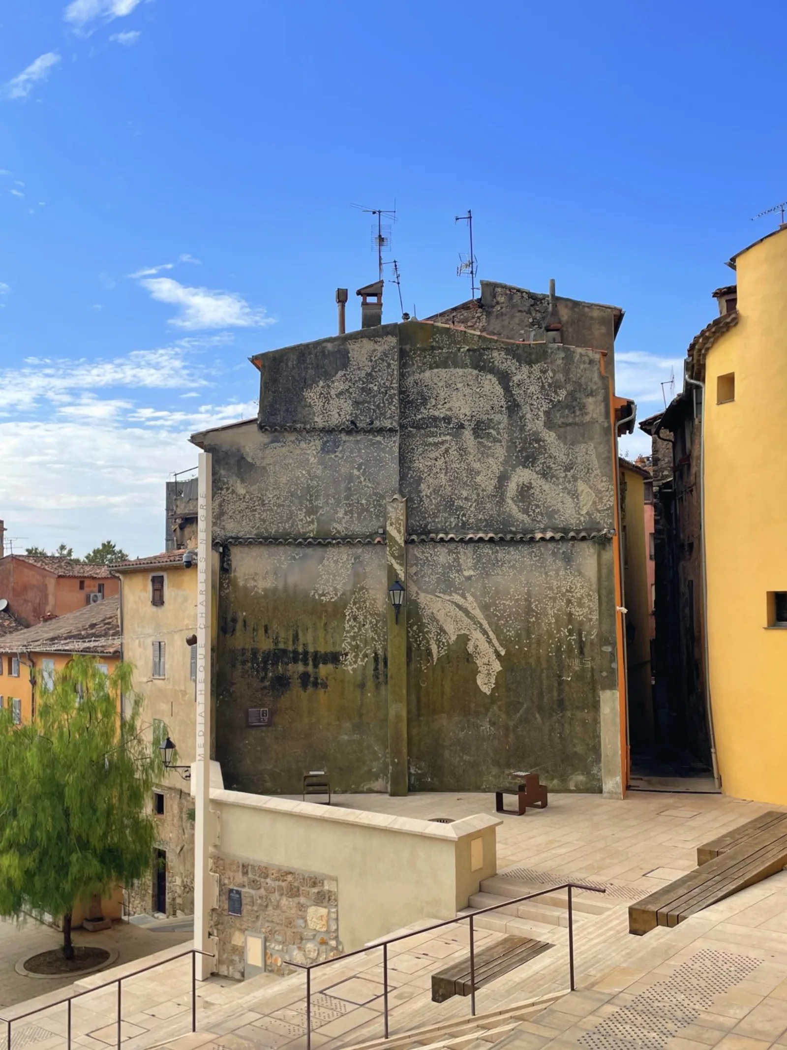 Grasse Wall Portrait — Walls work, 2020