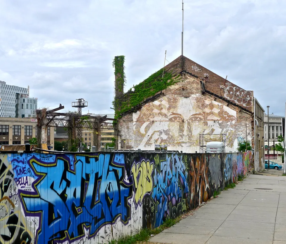 Open Walls Baltimore — Bell Foundry — Walls work, 2012, Baltimore, United States