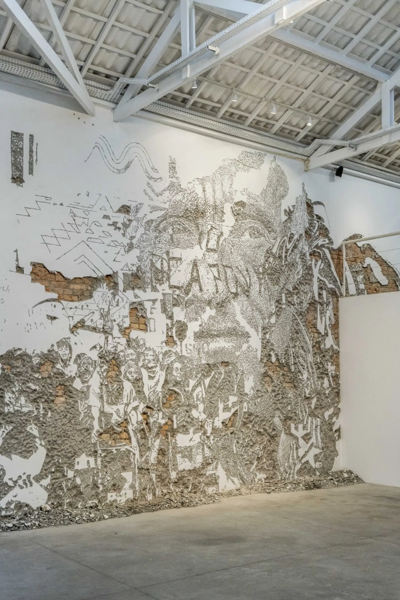 Alquimia, Usina Luís Maluf, São Paulo — Walls work, 2023, São Paulo, Brazil