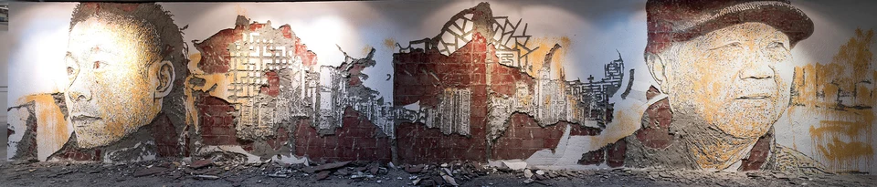 Scratching the Surface Project — Hong Kong (2013) — Walls work, 2013, Hong Kong, Hong Kong