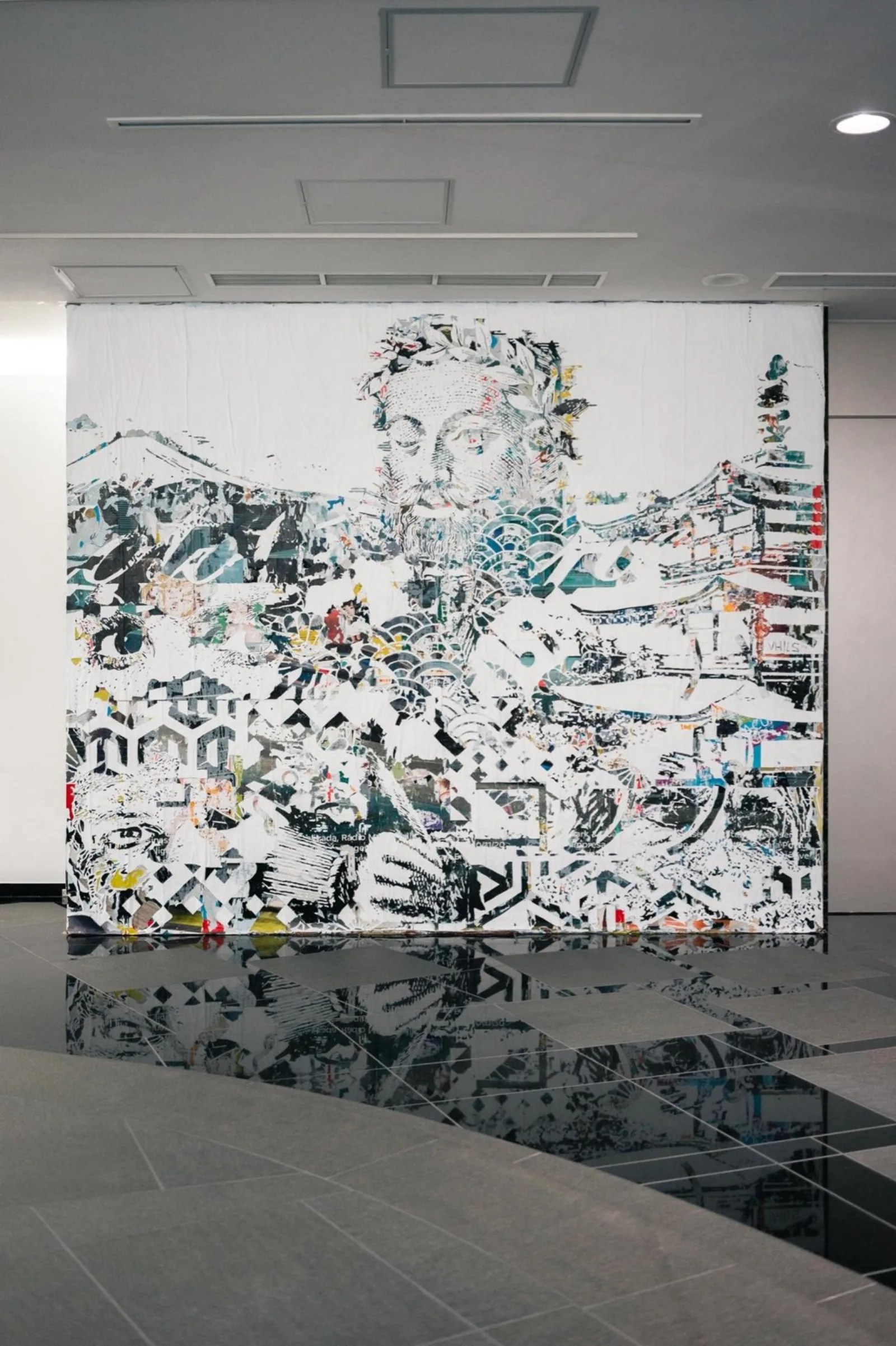 Untitled Poster Mural — Billboards work, 2023, Tokyo, Japan