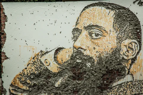 Camilo Pessanha — Portuguese Consulate — Walls work, 2016, Macau, China