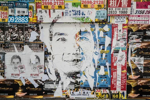 Hysan Avenue #2 — Billboards work, 2016, Hong Kong, Hong Kong