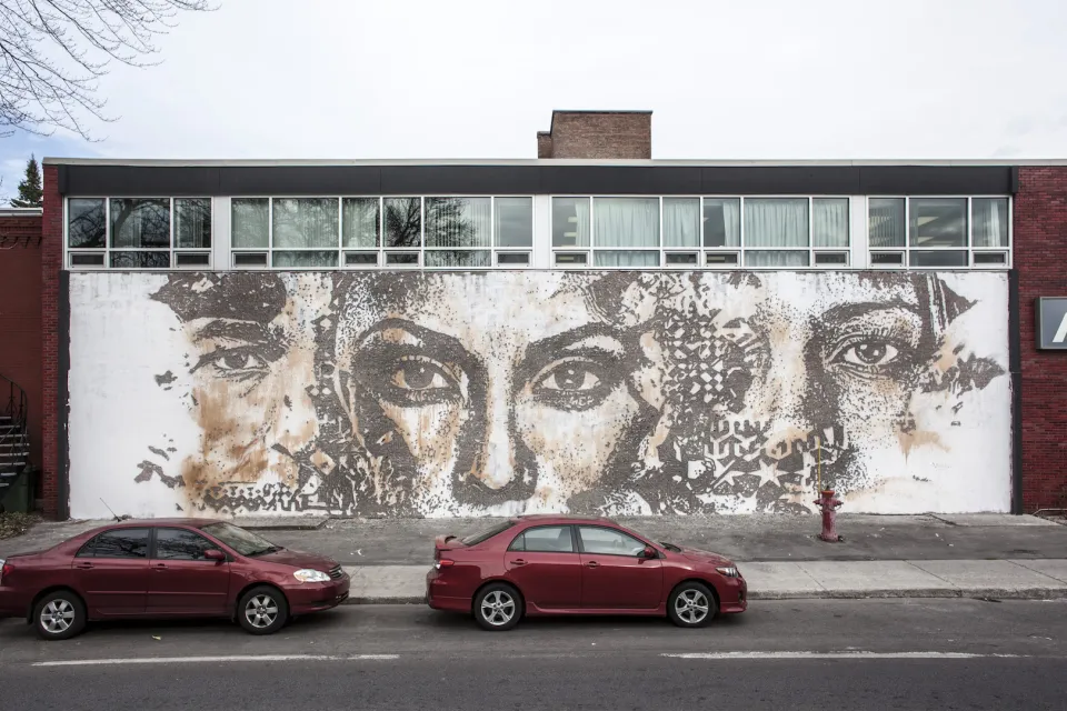 Programe d'art mural / Ville de — Walls work, 2017, Montréal, Canada