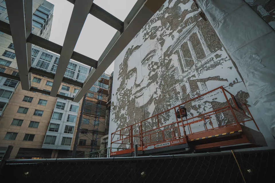 201 Brookline — Walls work, 2022, Boston, United States